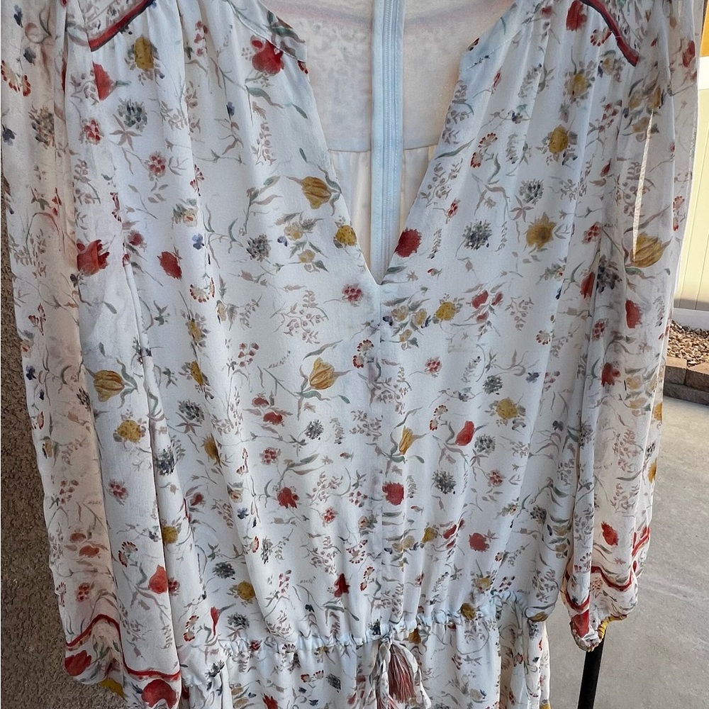 Joie Floral Print Jumpsuit - Multicolor